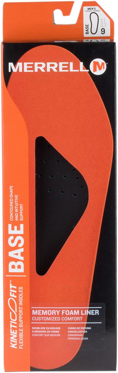 Merrell Men's Kinetic Fit Base AL Footbed Insoles